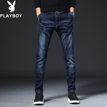花花公子（PLAYBOY）  青春休閑 男士牛仔褲