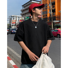 法利芳（FRLEFONG） 五分袖 男士T恤 黑色 