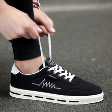 其他品牌男士黑白-低幫1300 39