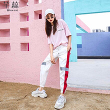 芊蕊（Qianrui）  哈倫褲 女 九分褲 休閑褲