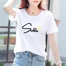 簡(jiǎn)約風(fēng)短袖上衣，微胖妹子的福音