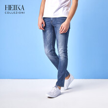 海一家（Hieiika）  青春休閑 男士牛仔褲