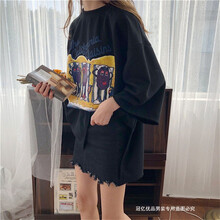 阿遜特（AspecialXun） 卷袖 短袖 T恤 女 圓領(lǐng)