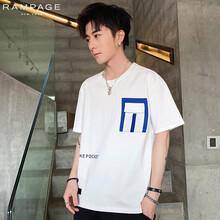 RAMPAGE 短袖 男士T恤 9134/白色 