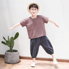 兒童亞麻套裝