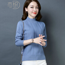 純色打底衫，微胖妹子的好選擇