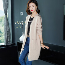 修身短款系帶毛衣，微胖女神