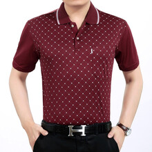 富貴鳥(niǎo)（FUGUINIAO） 短袖 男士T恤 882紅色 