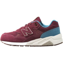 new balance跑步鞋酒紅色MRT580MS 