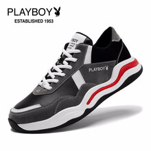 花花公子（PLAYBOY ESTABLISHED 1953）男士黑色 37