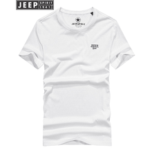 Jeep 長袖 男士T恤 白色/短袖 