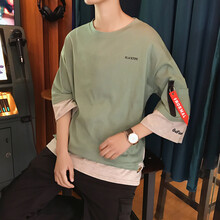 古萊登（GODLIKE） 短袖 男士T恤 綠色 S，XL，4XL，5XL，L，XXL，M，XXXL