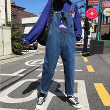 高腰背帶褲秋冬