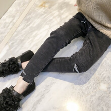 寬松牛仔褲，微胖美眉的福音！