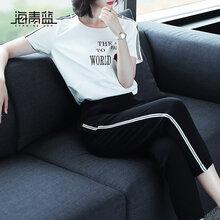 海青藍（CYANINE SEA） 高腰 鉛筆褲/小腳褲 女 八分褲 休閑褲