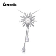 水晶鑲鉆毛衣鏈