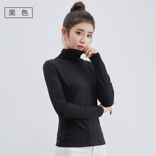 古萊登（GODLIKE） 深V款，卷袖，毛領(lǐng)，不規(guī)則，撞色，拼色 短袖 T恤 女 高領(lǐng)