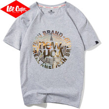 Lee Cooper 短袖 男士T恤 3220灰色T恤 