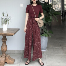 寬松休閑哈倫褲，微胖女生的福利