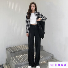 高腰闊腿褲，塑造優(yōu)雅女神范