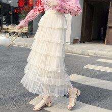 甜美網(wǎng)紗半身裙，打造性感女神
