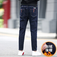 男童牛仔褲加絨冬款