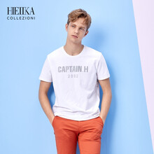 海一家（Hieiika） 短袖 男士T恤 漂白花紋V2 