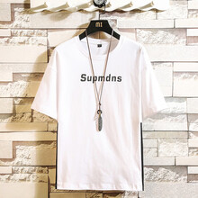 曼德茲（MANDEZI） 短袖 男士T恤 T112白色 