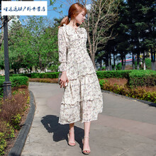 甜美印花連衣裙，打造浪漫女神