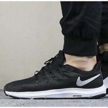 耐克（NIKE）跑步鞋AA7403-001/2019夏季新款 黑/白  