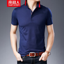 南極人（Nanjiren） 短袖 男士T恤 19018藍色 