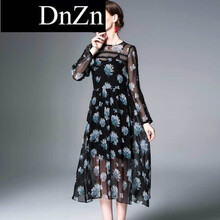 寬松印花裙，打造優(yōu)雅小仙女