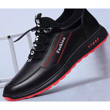 艾卓菲（AIZHUOFEI）男士8818皮面黑色 44