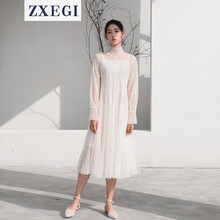 長(zhǎng)袖修身網(wǎng)紗襯衫