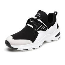 斯凱奇（Skechers）男士黑色/白色 38
