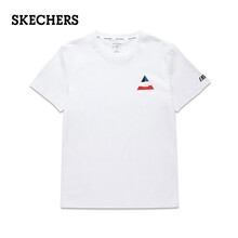 斯凱奇（Skechers） 短袖 男士T恤 亮白色/19 