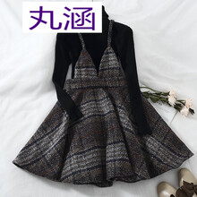 元素,搭毛,呢裙,流行,趨勢,新款,樣式