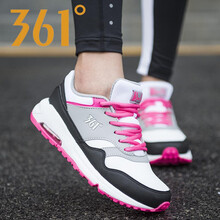 361度女鞋黑色
