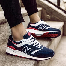 UN跑步鞋997-01深藍/白 44，36，37，38，39，40，41，42，43