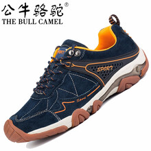 公牛駱駝（THE BULL CAMEL）男士QC1757-1皮面藍色 40