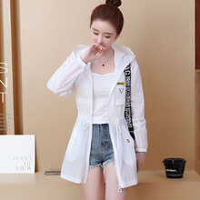 心莉美（Xinlimei） 連帽 長(zhǎng)袖 女 短外套 口袋，抽繩，帶帽