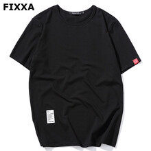 FIXXA 短袖 男士T恤 黑色 