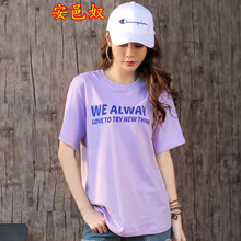 安邑奴 立體裝飾 短袖 T恤 女 圓領(lǐng)