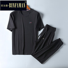 賓法曼（BINFAMAN） 短袖 男士T恤 黑色（現貨出售） 