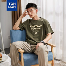 唐獅（TonLion） 短袖 男士T恤 原野綠/A款/一批 