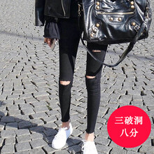 百搭直筒牛仔褲，微胖妹子的福音