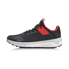 李寧（LI-NING）跑步鞋標(biāo)準(zhǔn)黑/李寧紅/乳白色 41.5