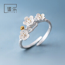 小清新花朵戒指