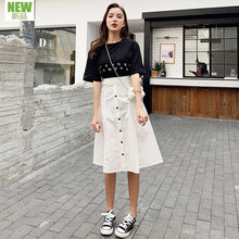 時(shí)尚印花半身裙，打造浪漫女人味