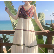 清新碎花連衣裙，仙氣十足